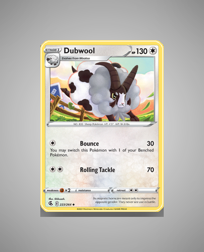 Collector’s Guide: Dubwool (Fusion Strike #223)