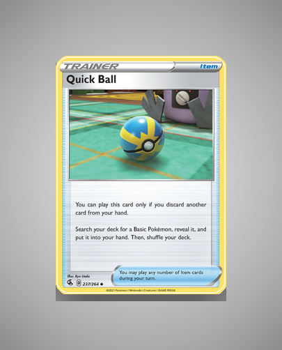 Collector’s Guide: Quick Ball (Fusion Strike #237)