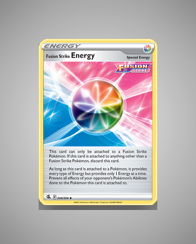 Collector’s Guide: Fusion Strike Energy (Fusion Strike #244)
