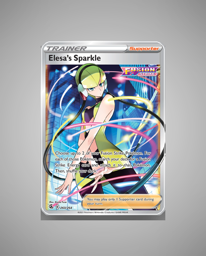 Collector’s Guide: Elesa’s Sparkle (Fusion Strike #260)