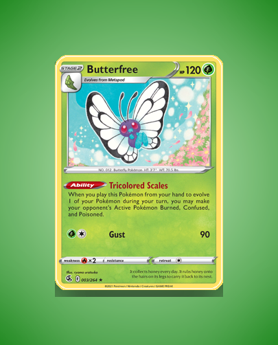 Collector’s Guide: Butterfree (Fusion Strike #3)