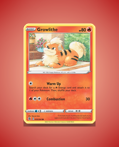 Collector’s Guide: Growlithe (Fusion Strike #32)