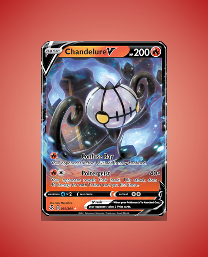 Collector’s Guide: Chandelure V (Fusion Strike #39)