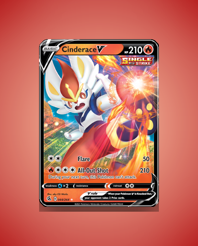 Collector’s Guide: Cinderace V (Fusion Strike #44)