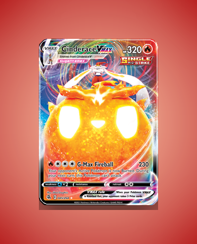 Collector’s Guide: Cinderace VMAX (Fusion Strike #45)