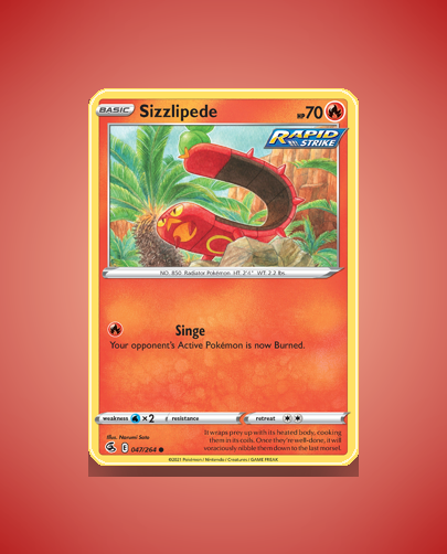 Collector’s Guide: Sizzlipede (Fusion Strike #47)