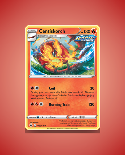 Collector’s Guide: Centiskorch (Fusion Strike #48)
