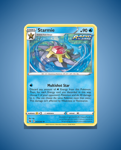 Collector’s Guide: Starmie (Fusion Strike #53)