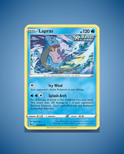 Collector’s Guide: Lapras (Fusion Strike #54)
