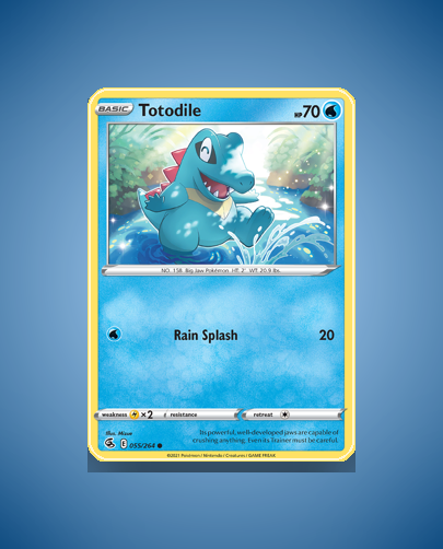 Collector’s Guide: Totodile (Fusion Strike #55)