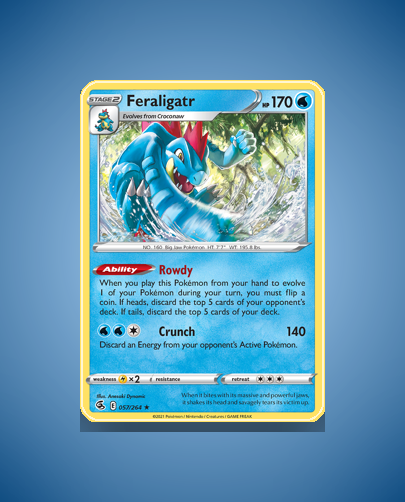 Collector’s Guide: Feraligatr (Fusion Strike #57)