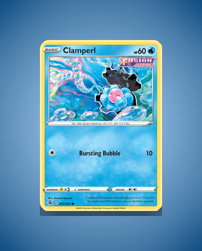 Collector’s Guide: Clamperl (Fusion Strike #65)