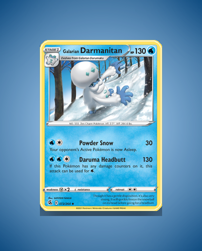 Collector’s Guide: Galarian Darmanitan (Fusion Strike #72)