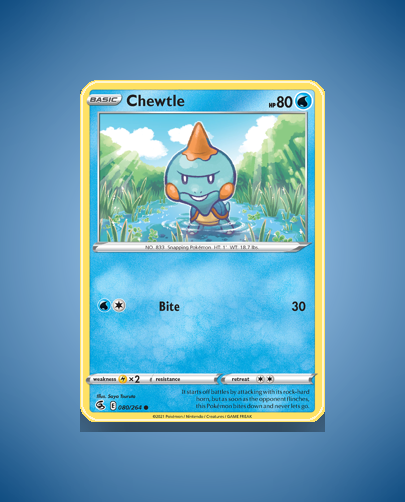 Collector’s Guide: Chewtle (Fusion Strike #80)