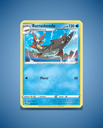 Collector’s Guide: Barraskewda (Fusion Strike #83)