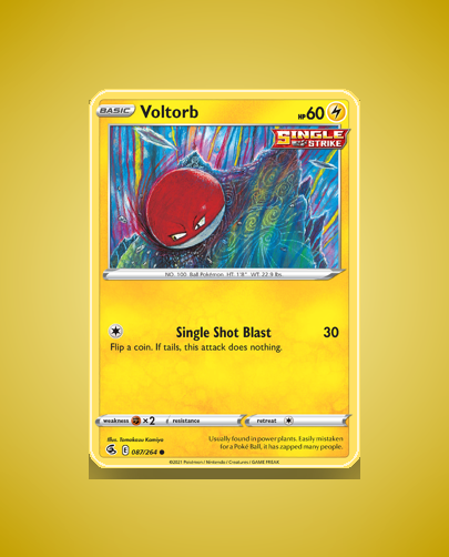 Collector’s Guide: Voltorb (Fusion Strike #87)