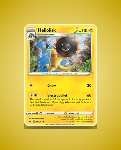Collector’s Guide: Heliolisk (Fusion Strike #99)