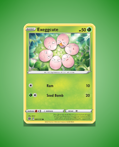 Collector’s Guide: Exeggcute (Brilliant Stars #1)