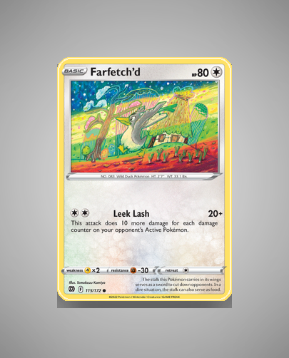 Collector’s Guide: Farfetch’d (Brilliant Stars #115)