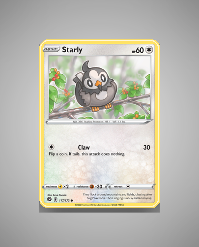 Collector’s Guide: Starly (Brilliant Stars #117)
