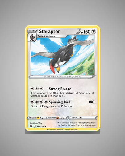 Collector’s Guide: Staraptor (Brilliant Stars #119)