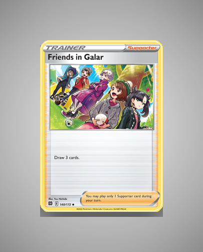 Collector’s Guide: Friends in Galar (Brilliant Stars #140)