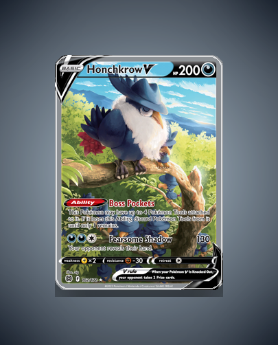 Collector’s Guide: Honchkrow V (Brilliant Stars #162)