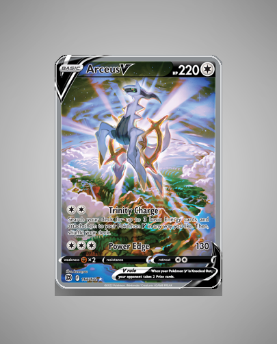 Collector’s Guide: Arceus V (Brilliant Stars #166)