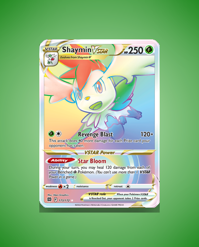 Collector’s Guide: Shaymin VSTAR (Brilliant Stars #173)