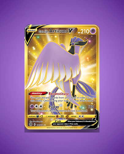 Collector’s Guide: Galarian Articuno V (Brilliant Stars #181)