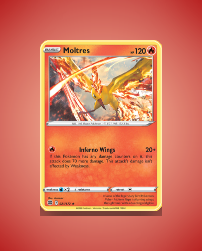 Collector’s Guide: Moltres (Brilliant Stars #21)