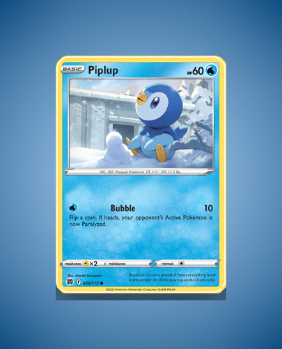 Collector’s Guide: Piplup (Brilliant Stars #35)