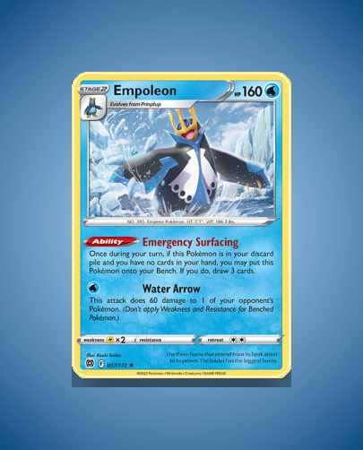 Collector’s Guide: Empoleon (Brilliant Stars #37)
