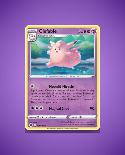 Collector’s Guide: Clefable (Brilliant Stars #54)