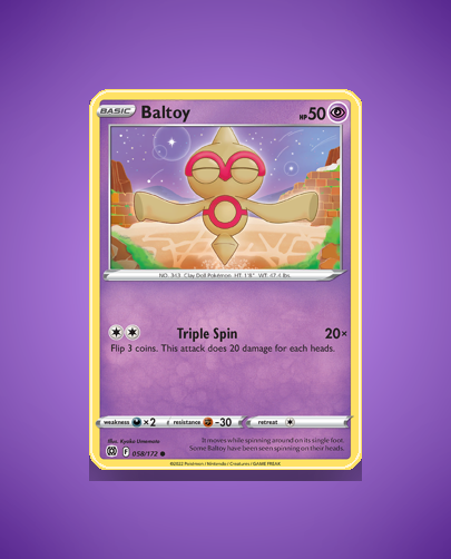 Collector’s Guide: Baltoy (Brilliant Stars #58)