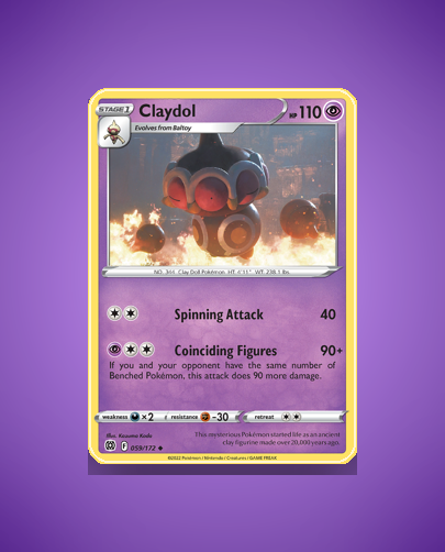 Collector’s Guide: Claydol (Brilliant Stars #59)