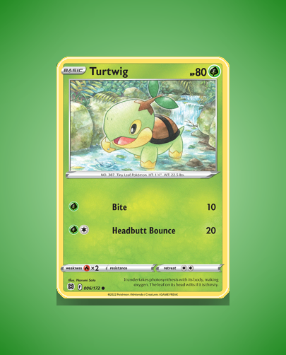 Collector’s Guide: Turtwig (Brilliant Stars #6)
