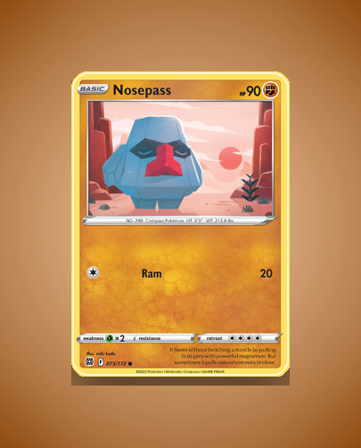 Collector’s Guide: Nosepass (Brilliant Stars #73)