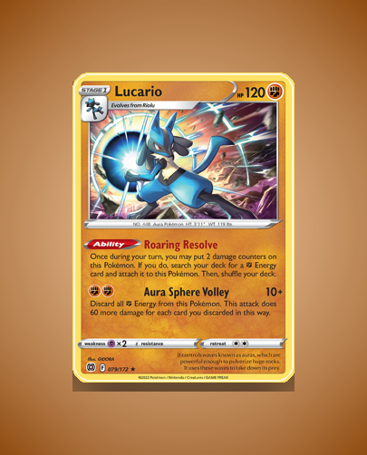 Collector’s Guide: Lucario (Brilliant Stars #79)