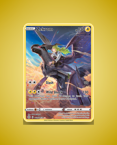 Collector’s Guide: Zekrom (Brilliant Stars Trainer Gallery #TG05)