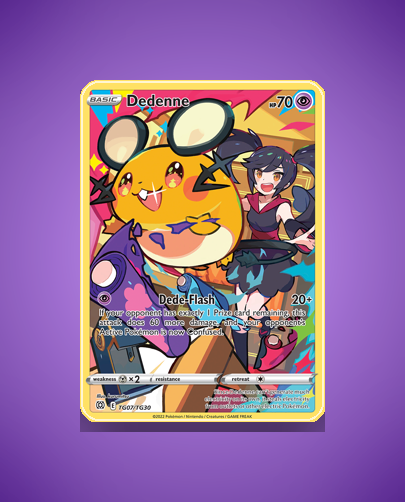 Collector’s Guide: Dedenne (Brilliant Stars Trainer Gallery #TG07)