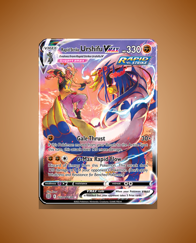 Collector’s Guide: Rapid Strike Urshifu VMAX (Brilliant Stars Trainer Gallery #TG21)