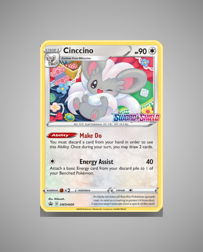 Collector’s Guide: Cinccino (SWSH Black Star Promos #SWSH009)
