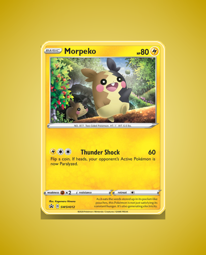 Collector’s Guide: Morpeko (SWSH Black Star Promos #SWSH012)
