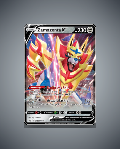 Collector’s Guide: Zamazenta V (SWSH Black Star Promos #SWSH019)