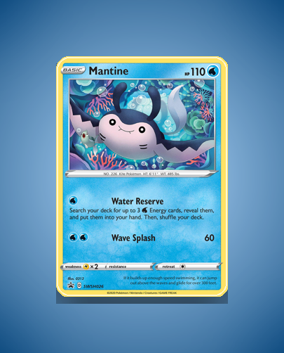 Collector’s Guide: Mantine (SWSH Black Star Promos #SWSH026)