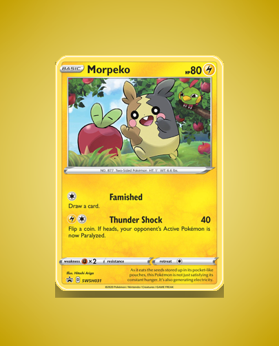 Collector’s Guide: Morpeko (SWSH Black Star Promos #SWSH031)