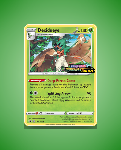Collector’s Guide: Decidueye (SWSH Black Star Promos #SWSH035)