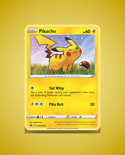 Collector’s Guide: Pikachu (SWSH Black Star Promos #SWSH039)