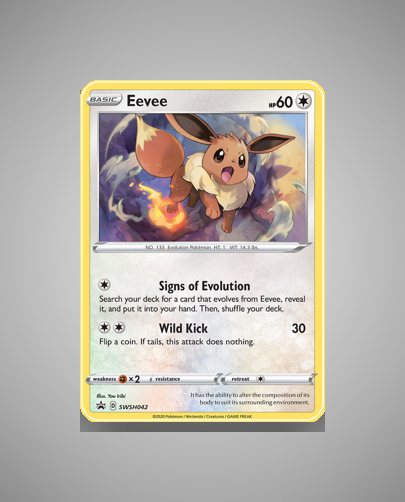 Collector’s Guide: Eevee (SWSH Black Star Promos #SWSH042)